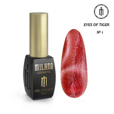Гель лак Milano Cat eyes of Tiger 01